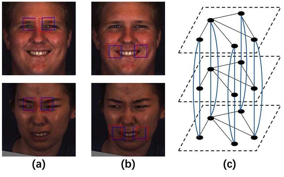 MARGL facial action unit recognition teaser